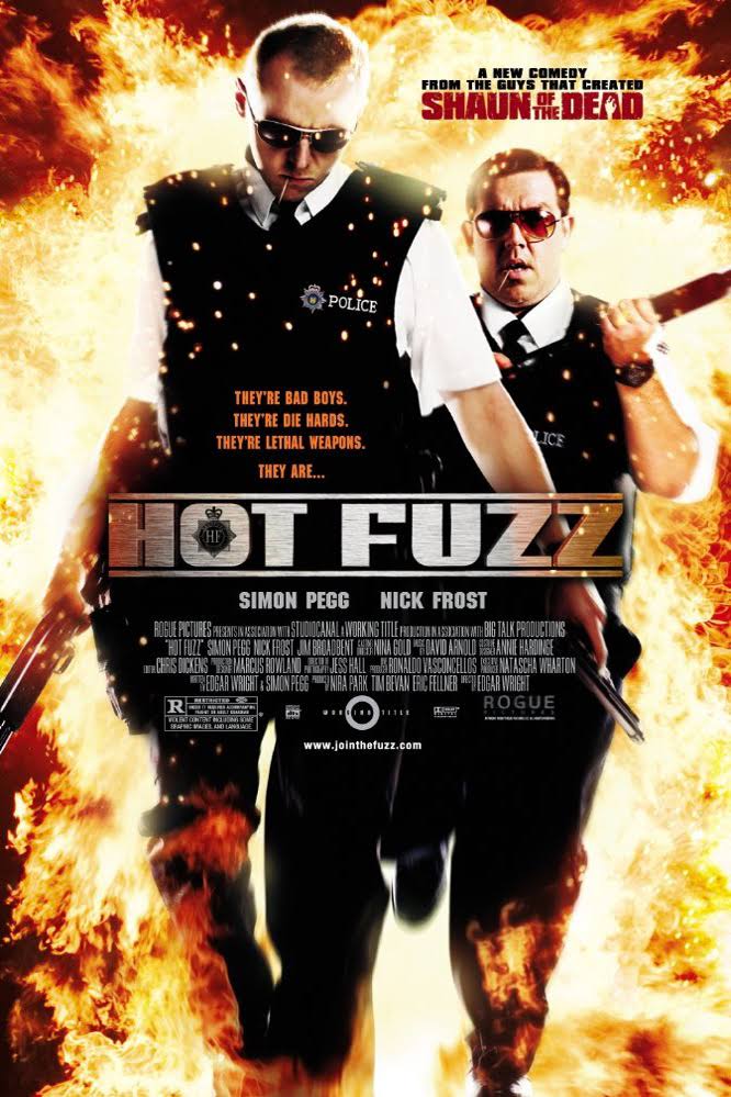 Hot Fuzz Cinema Poster